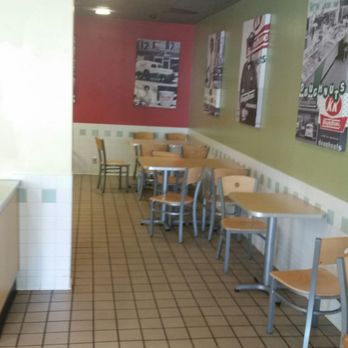 Krispy Kreme - Eating area is about 8-10 tables. - Donuts Near Me - Akron, Ohio