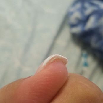 Lucky Nails - powder not on nail, glue stuck to my skin - Nail Salons Near Me - Bay Point, California