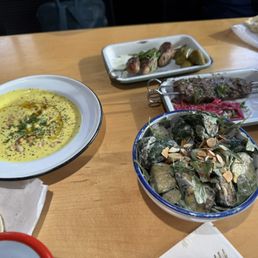 Chilled Corn Soup, sausage, lamb, zucchini and arugula Chilled Corn Soup, sausage, lamb, zucchini and arugula