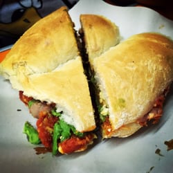 Tortas y Cemitas Lucerito - Torta de bacalao