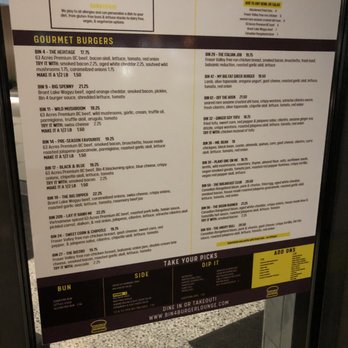 BIN 4 Burger Lounge - Burger menu~ (January 2023) - Burgers Near Me - Burnaby, British Columbia BIN 4 Burger Lounge - Burger menu~ (January 2023) - Burgers Near Me - Burnaby, British Columbia