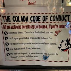 Connolly's Bar - Rules of Connolly's