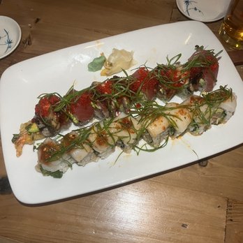 Mizu Japanese - Red Dragon Roll White Bear Lake Roll - Japanese Near Me - White Bear Lake, Minnesota Mizu Japanese - Red Dragon Roll White Bear Lake Roll - Japanese Near Me - White Bear Lake, Minnesota