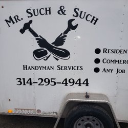 Mr Such & Such Handyman Services