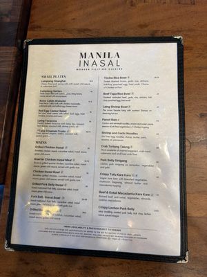 Menu photo 3 Manila Inasal Los Angeles, CA