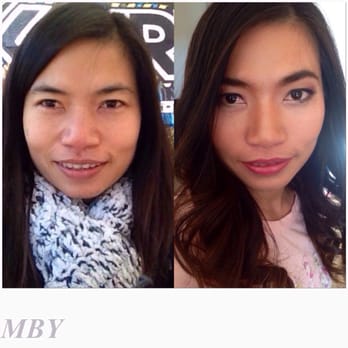 MakeUp By Yani - Before and after Yani's class - Makeup Artists Near Me