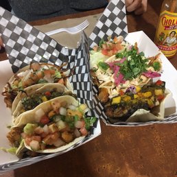 Fried Fish Burrito