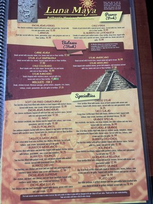 Menu photo 6 Luna Maya Monroe, WI Menu photo 6 Luna Maya Monroe, WI