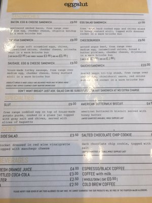 Menu photo 4 Eggslut Notting Hill, XGL Menu photo 4 Eggslut Notting Hill, XGL