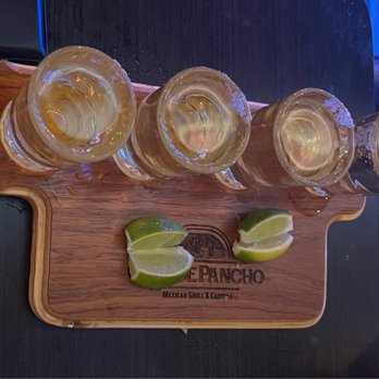 Casa De Pancho Mexican Grill  - Tequila flight time !!! - Mexican Near Me - Walnut, California