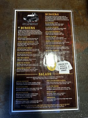 Menu photo 3 G's Burgers Cornville, AZ Menu photo 3 G's Burgers Cornville, AZ