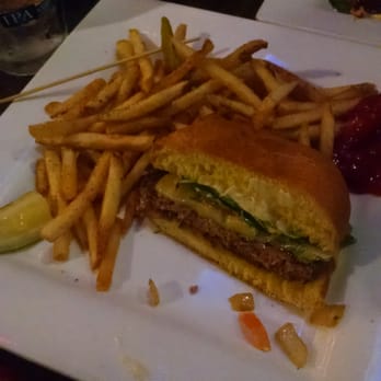 The Loophole - Cheese burger and fries - Bars Near Me - Denton, Texas