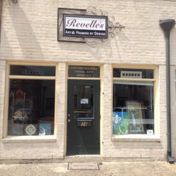 Revelle's Art & Framing - New sign just installed.