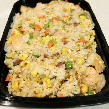 Spring Dumplings 富春餐厅 - Shrimp & Egg Fried Rice - Asian Fusion Near Me - Rosemead, California