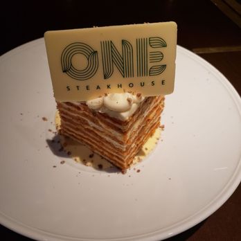One Steakhouse - Carrot Cake. - Steakhouses Near Me - Las Vegas, Nevada One Steakhouse - Carrot Cake. - Steakhouses Near Me - Las Vegas, Nevada