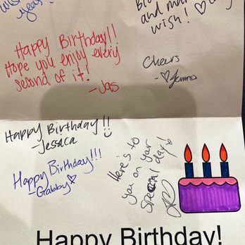 Muss & Turner's - Birthday card - New American Near Me - Cumberland, Georgia Muss & Turner's - Birthday card - New American Near Me - Cumberland, Georgia