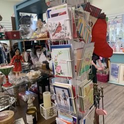New To You Thrift Shop - A rack of cards for any occasion.