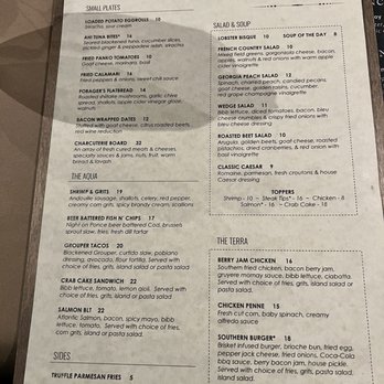 Aqua Terra Bistro - Menu - Southern Near Me - Buford, Georgia Aqua Terra Bistro - Menu - Southern Near Me - Buford, Georgia
