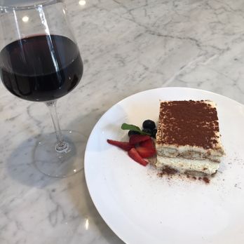 Settepani - Snack time // Pinot Noir and Tiramisu - Italian Near Me - New York, New York