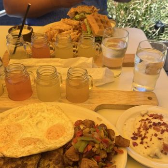 The Waffle - Mimosa Flights, Breakfast Plate with Biscuits & Gravy, and Waffle Sandwich! - New American Near Me - Los Angeles, California The Waffle - Mimosa Flights, Breakfast Plate with Biscuits & Gravy, and Waffle Sandwich! - New American Near Me - Los Angeles, California