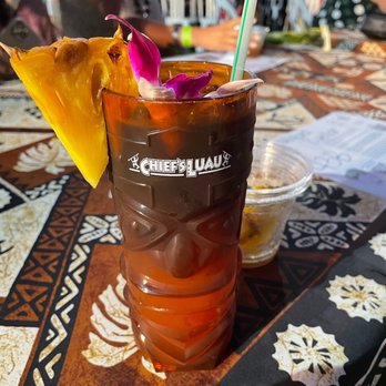 Chief's Luau - Mai tai from the bar. It was strong ! Loved it - Performing Arts Near Me - Kapolei, Hawaii Chief's Luau - Mai tai from the bar. It was strong ! Loved it - Performing Arts Near Me - Kapolei, Hawaii