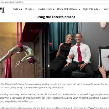 Caricatures by Courtney - Caricatures by Courtney Inc. featured in Philadelphia Style's Wedding Issue, Fall 2016 - Caricatures Near Me Caricatures by Courtney - Caricatures by Courtney Inc. featured in Philadelphia Style's Wedding Issue, Fall 2016 - Caricatures Near Me