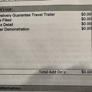 RV Arizona Consignment Specialists - Buff Wax Detail,, FAIL! They did fill the propane - RV Dealers Near Me - El Mirage, Arizona