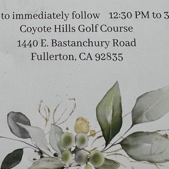 Coyote Hills Golf Course - This place - Golf Near Me - Fullerton, California Coyote Hills Golf Course - This place - Golf Near Me - Fullerton, California