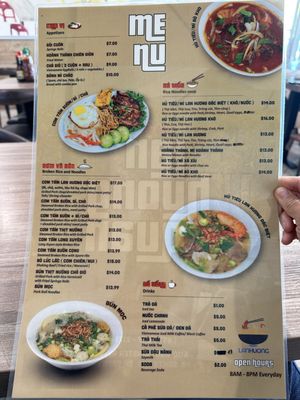 Menu photo 5 Lan Hương Quán Santa Ana, CA Menu photo 5 Lan Hương Quán Santa Ana, CA
