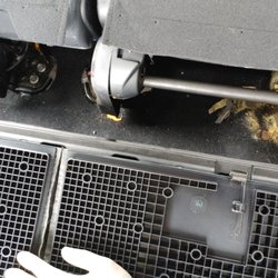 Hughes AutoSpa - Under rear passenger seats rav4 before