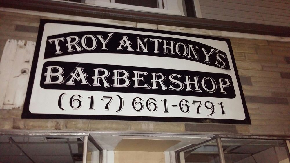 Troy Anthony's Barber Shop Logo