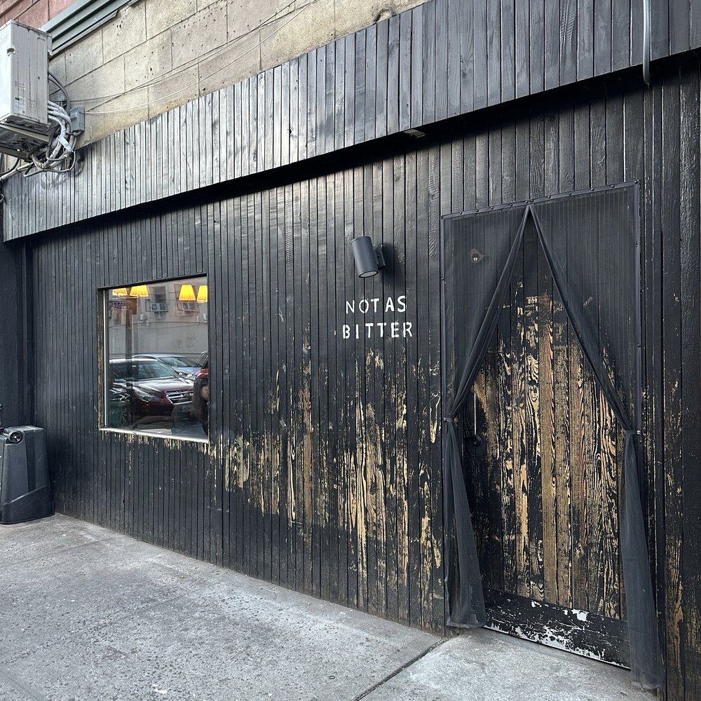 Not As Bitter - Entrance and storefront - Coffee & Tea Near Me - New York, New York Not As Bitter - Entrance and storefront - Coffee & Tea Near Me - New York, New York