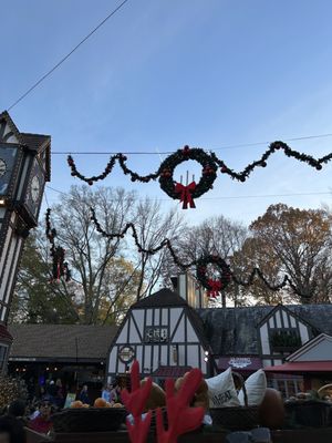 Photo of Busch Gardens Williamsburg - Williamsburg, VA, US. Busch Gardens Christmas Town Decor