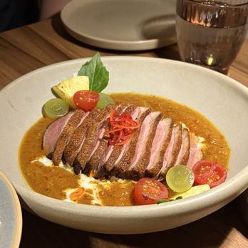 Lalyn - Roasted Duck Pineapple Curry - Thai Near Me - New York, New York Lalyn - Roasted Duck Pineapple Curry - Thai Near Me - New York, New York
