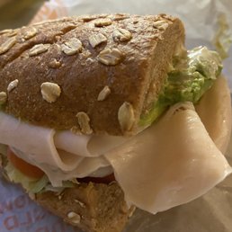 #24 - Turkey & Avocado on whole wheat bread #24 - Turkey & Avocado on whole wheat bread