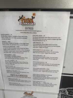 Menu photo 4 Fiesta Vallarta Los Altos, CA