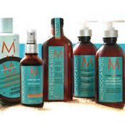 We also use MoroccanOil products and have a variety for sale!