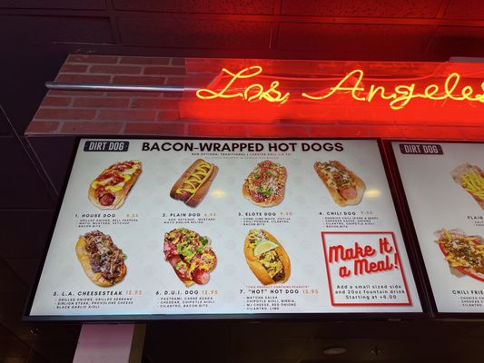Menu photo 5 Dirt Dog Las Vegas, NV