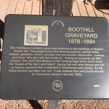 Boothill Graveyard & Gift Shop - Gift Shops Near Me - Tombstone, Arizona