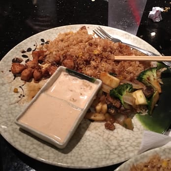 Osaka Steak and Sushi - Chicken and shrimp with fried rice and veggies - Japanese Near Me - Cumming, Georgia
