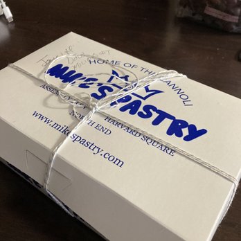 Mike's Pastry - Hand tied box - Bakeries Near Me - Boston, Massachusetts