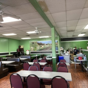 Barracuda Deli Cafe - Plenty of room for customers here - especially now - Caribbean Near Me - Seminole, Florida