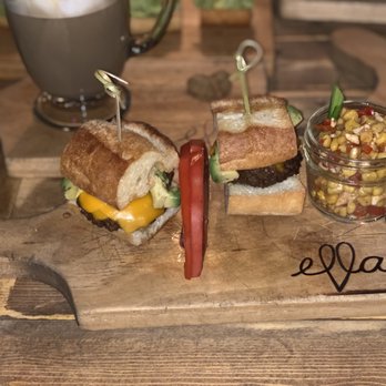 Ella Cafe - Vegan Sliders w/ vegan cheese - Coffee & Tea Near Me - Plantation, Florida Ella Cafe - Vegan Sliders w/ vegan cheese - Coffee & Tea Near Me - Plantation, Florida