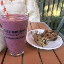 Smoothie Special and Blueberry Muffin Smoothie Special and Blueberry Muffin