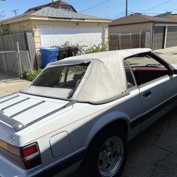 Meecher Customs And Convertibles - Ripped old original top