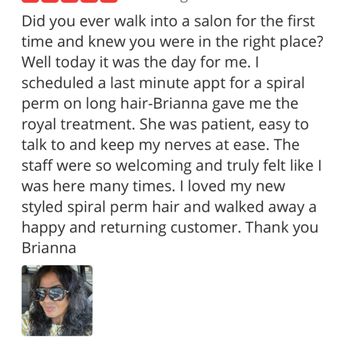 Salon Bellissimo - Salon Bellissimo, Forked River NJ. Thank you so much Nelly welcome to our salon family! - Hair Salons Near Me - Forker River, New Jersey Salon Bellissimo - Salon Bellissimo, Forked River NJ. Thank you so much Nelly welcome to our salon family! - Hair Salons Near Me - Forker River, New Jersey