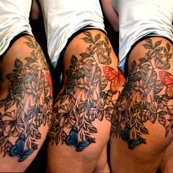 Ink Bound Tattoo Studio - Flower Tattoo New Jersey