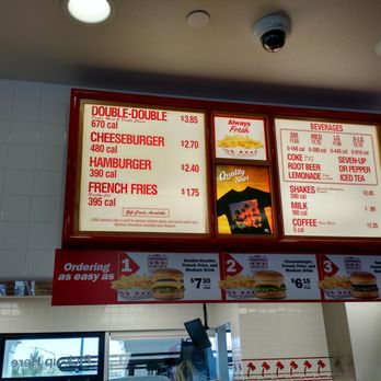 In-N-Out Burger - Menu - Burgers Near Me - Alameda, California