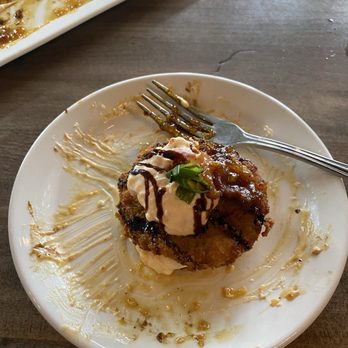 Traditions on the Lake - Fried Green Tomatoes. Looked much better when it came out, I just devoured it! - Breakfast & Brunch Near Me - Seneca, South Carolina Traditions on the Lake - Fried Green Tomatoes. Looked much better when it came out, I just devoured it! - Breakfast & Brunch Near Me - Seneca, South Carolina