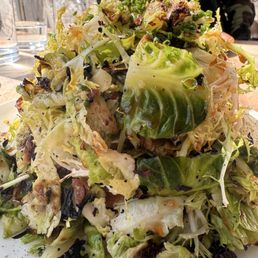 Brussels sprouts salad. Yum!